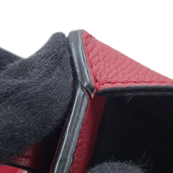 LOEWE hammock Size Small Leather Red 387.12KN60 - Picture 8 of 15